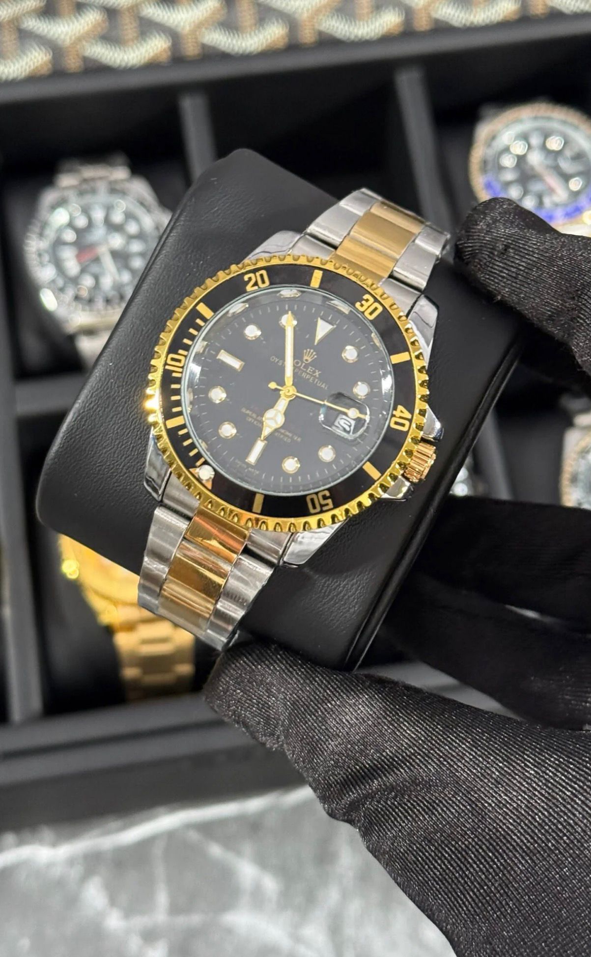 Reloj Rolex Dorado  Plateado