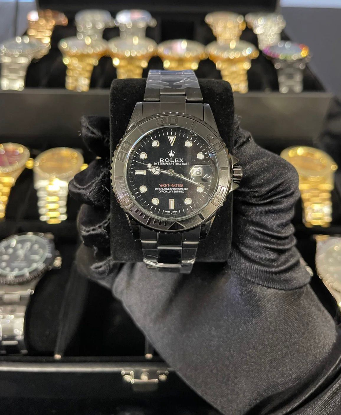 Reloj Rolex Negro