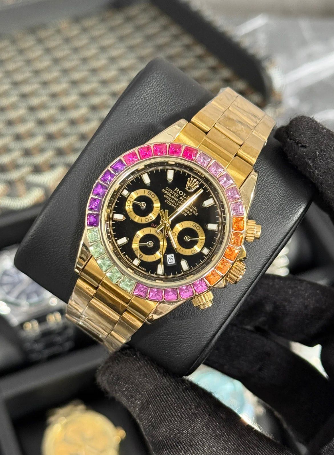 Reloj Rolex Dorado Colores