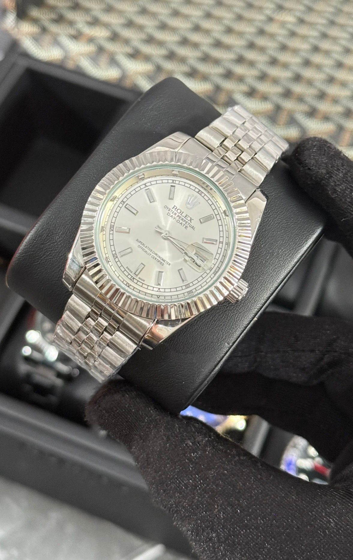 Reloj Rolex Plateado