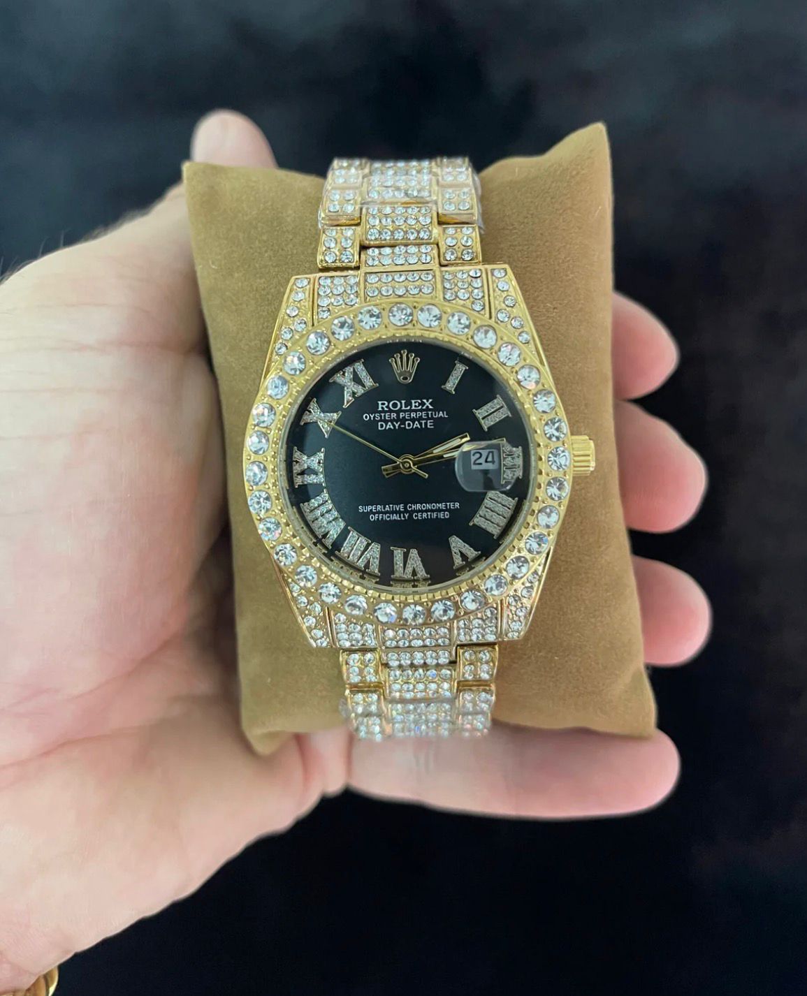 Reloj Rolex Deluxe Dorado